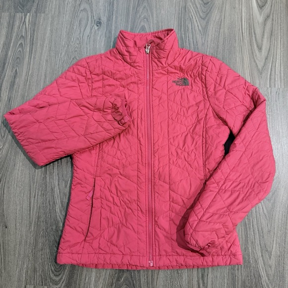 The North Face Jacket Womens Small S Bombay Quilted Mid Layer Puffer Black - Picture 2 of 7
